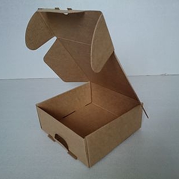Материалы для творчества ручной работы. Ярмарка Мастеров - ручная работа Гофрокоробка малая. Handmade.