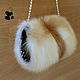 Order Fur Muff bag made from fur red Fox. Stylish ladies accessory. Mishan (mishan). Livemaster. . Clutch Фото №3