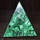 Пирамида из малахита «Мелодия». Пирамида. Planeta Mineral. Ярмарка Мастеров.  Фото №5