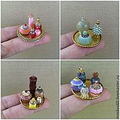 Куклы и игрушки handmade. Livemaster - original item Bottles for dolls house - Dollhouse miniature. Handmade.