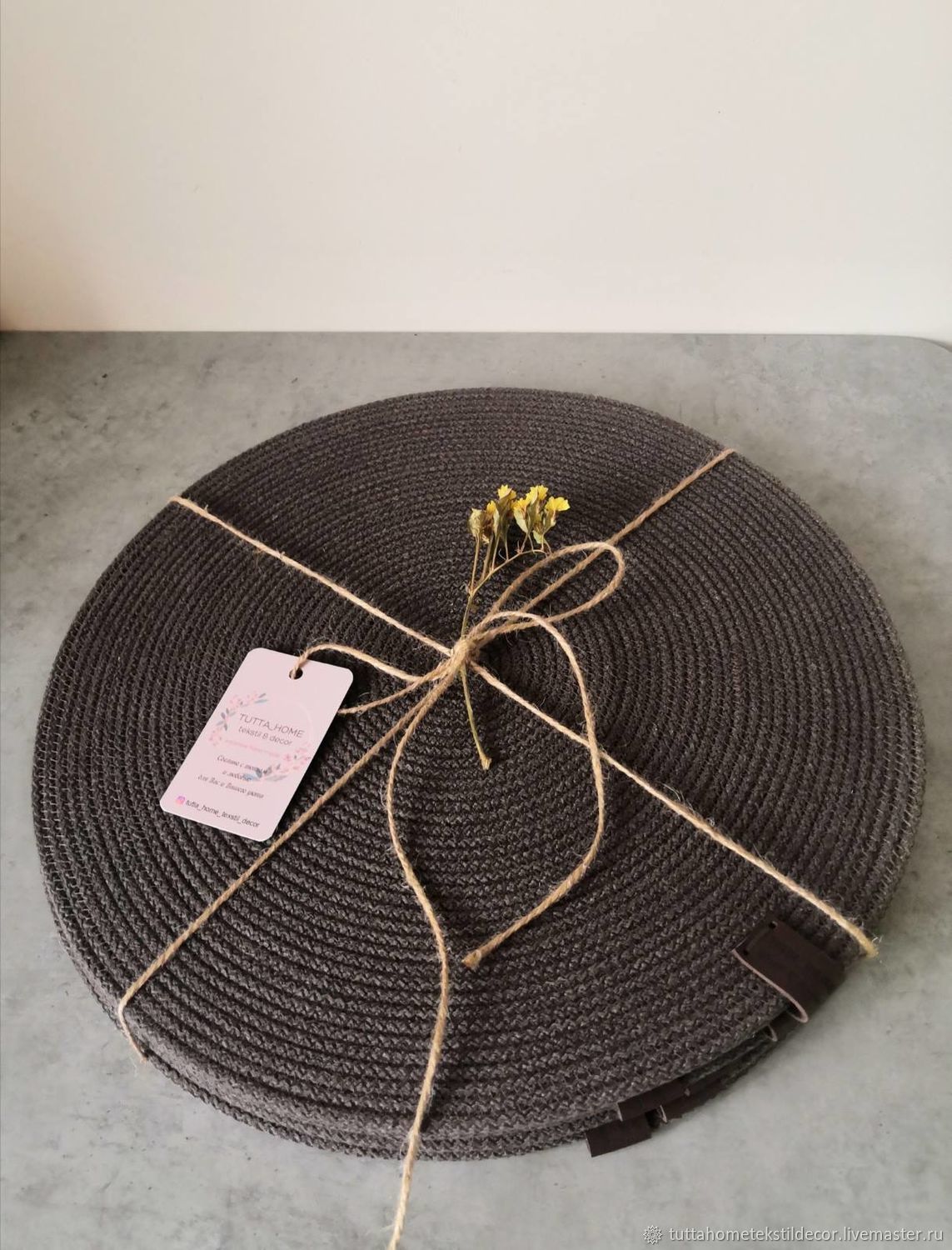 Салфетки круглые, сервировочные салфетки, салфетки под тарелки в ...