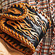 Order Cartera de cuero 'Biker' de color. schwanzchen. Livemaster. . Wallets Фото №3