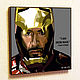 Cuadro Pop Art Iron man de Marvel Ironman, Pictures, Moscow,  Фото №1