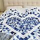 Patchwork Quilt HEART OF THE OCEAN patchwork quilt, Blanket, Moscow,  Фото №1
