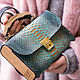 Women's bag made of Python skin, Crossbody bag, St. Petersburg,  Фото №1
