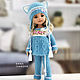 Order Clothes for Paola Reina dolls. Pale blue suit with ears. DeSouris (desouris). Livemaster. . Clothes for dolls Фото №3