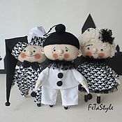 Куклы и игрушки handmade. Livemaster - original item Copy of Dolls Praynik and Vatrushka Circus Petite dolls. Handmade.