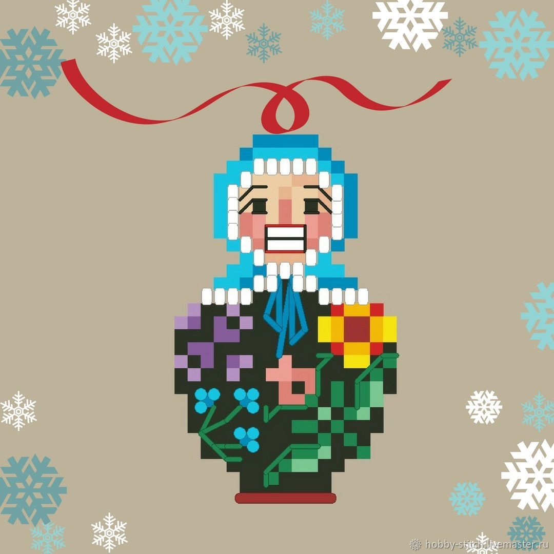 Вышивка щелкунчик схема