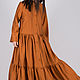 Bright, stylish cotton shirt dress - KA0195CT. Dresses. EUG fashion. Online shopping on My Livemaster.  Фото №2
