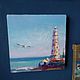 Oil painting 'Tarkhankut Lighthouse'. Pictures. Zhanne Shepetova. Online shopping on My Livemaster.  Фото №2