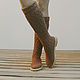 Boots demi-season ' Diana». High Boots. KnittedBoots. My Livemaster. Фото №5