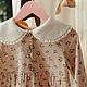 Детское платье Shabby. Платье. Льняные радости (linen-heart). Ярмарка Мастеров.  Фото №4