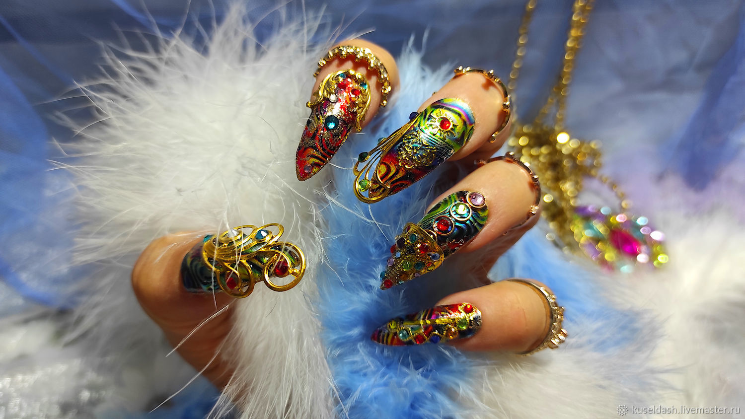 Дизайн ногтей — цена в Москве, записаться в салон онлайн