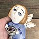 Order New Angel (Baptism). Porcelain story. Livemaster. . Easter souvenirs Фото №3