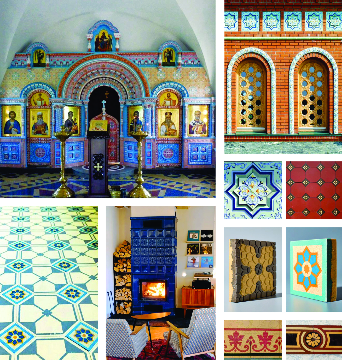 Метлах, изразцы, иконостасы.