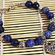 Bracelet natural Sodalite, silver. Amulet of Achieving the goal. Bead bracelet. Handwork of jewelry.. My Livemaster. Фото №6