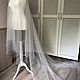  Long wedding veil with pearls ' Anabel», Wedding veils, St. Petersburg,  Фото №1