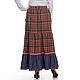 Order Skirt plaid boho Old America. Skirt Priority (yubkizakaz). Livemaster. . Skirts Фото №3