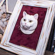 Order Three-dimensional cat in a frame based on a photo. artroombullibull. Livemaster. . Fine art photographs Фото №3