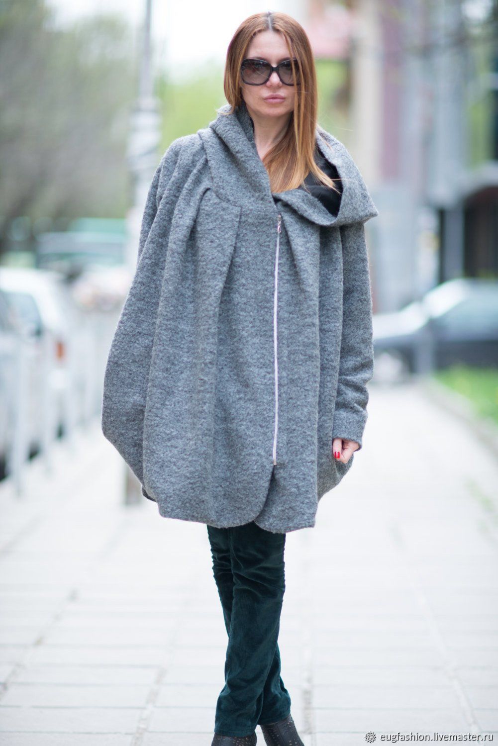 Woolen, warm coat, Winter coat - CT0008WB, Coats, Sofia,  Фото №1
