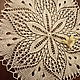 Decorative napkins: Interior napkin 'starfish'. Doilies. Kruzhevnoe. Online shopping on My Livemaster.  Фото №2