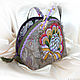 Cosmetic bag boho huge 'In the Amazon jungle', road. Beauticians. Natali - travel cosmetic bags. My Livemaster. Фото №6