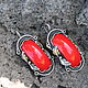 Jewelry set with coral made of 925 silver ALS0026. Jewelry Sets. Sunny Silver. My Livemaster. Фото №5