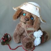 Куклы и игрушки handmade. Livemaster - original item Puppy Teddy the Symbol of the year!. Handmade.