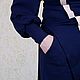 Брючный костюм с платьем из джерси "Агидель". Костюмы. Руна Креймер. Ярмарка Мастеров.  Фото №5