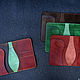 Order Purse leather for the traveler, multicolor. Labour. Livemaster. . Wallets Фото №3