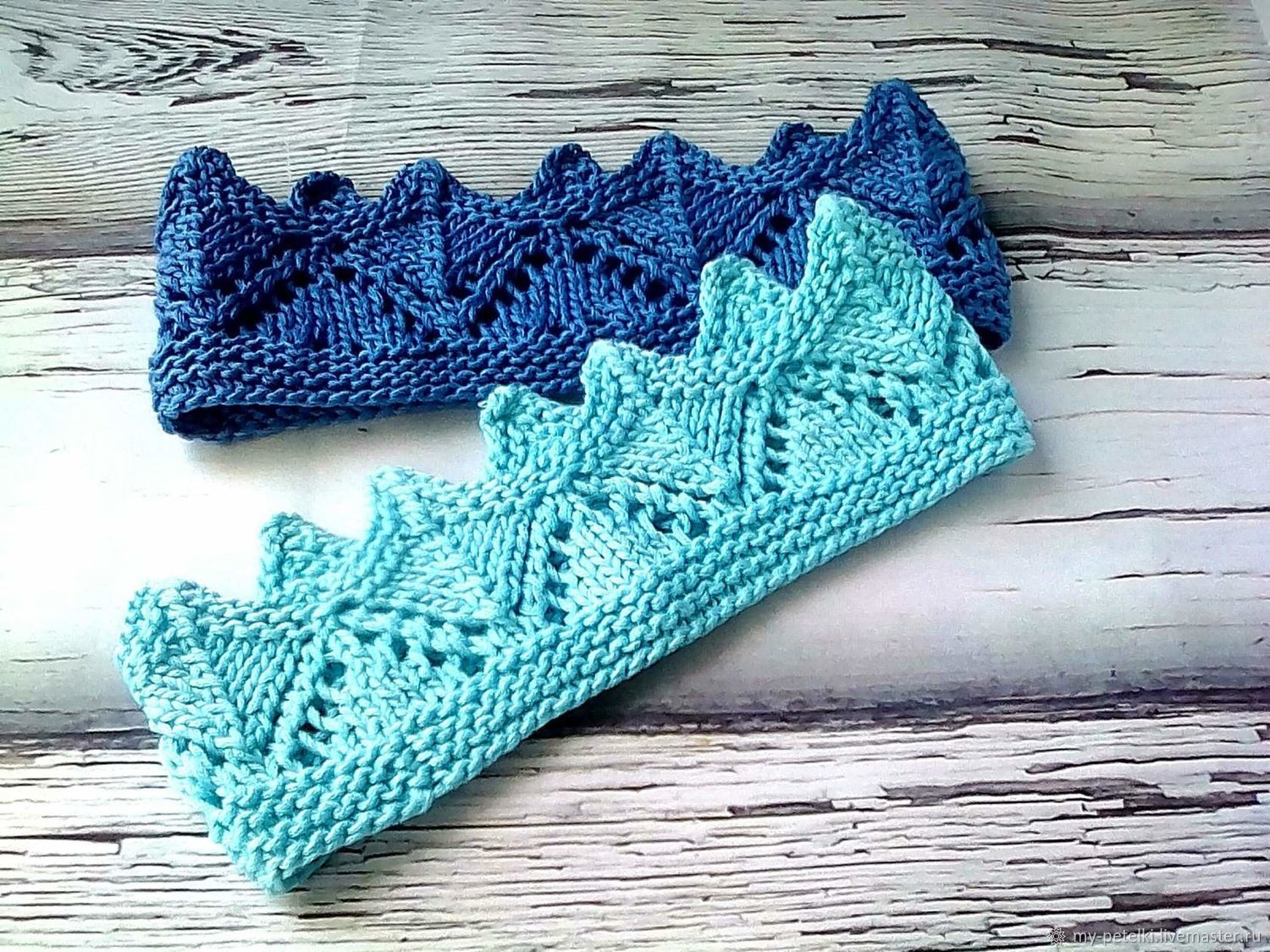 Вязаная повязка корона для девочки. Вязаная повязка корона для девочки. Корона спицами. Корона для девочки спицами. Корона спицами.