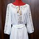 Copy of F Women's embroidered dress ЖП1-86. Dresses. babushkin-komod. Online shopping on My Livemaster.  Фото №2