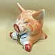 Hryun piggy bank porcelain. Piggy Bank. Veselyj farfor. Online shopping on My Livemaster.  Фото №2
