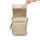  Women's Beige Leather Backpack Maggie Mod. R. 64-951. Backpacks. Natalia Kalinovskaya. My Livemaster. Фото №10