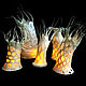 Table candle 'Sea anemones', Nightlights, Kalachinsk,  Фото №1