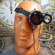 Steampunk monocle 'Nuts Professor-12' with eyepiece. Subculture Attributes. Neformal-World (Alexander Rusanov). Ярмарка Мастеров.  Фото №5