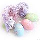 EASTER. Knitting. Easter chickens! (set - 3 pcs.). Easter souvenirs. Cross stitch and beads!. Online shopping on My Livemaster.  Фото №2