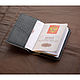 Passport cover 'Vision' Black Python, Passport cover, Moscow,  Фото №1