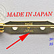 Pins for brooches. Japanese pins for decorations. The pin with the mark Made in Japan. Pins of excellent quality. Accessories from Japan. Accessories for jewelry. Pin holes. Fair Masters
