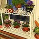 Shelf for window sill flower openwork small, Flower stand, Vitebsk,  Фото №1