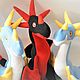interior doll: Black and Red Dragon. Interior doll. irina-iren. My Livemaster. Фото №4