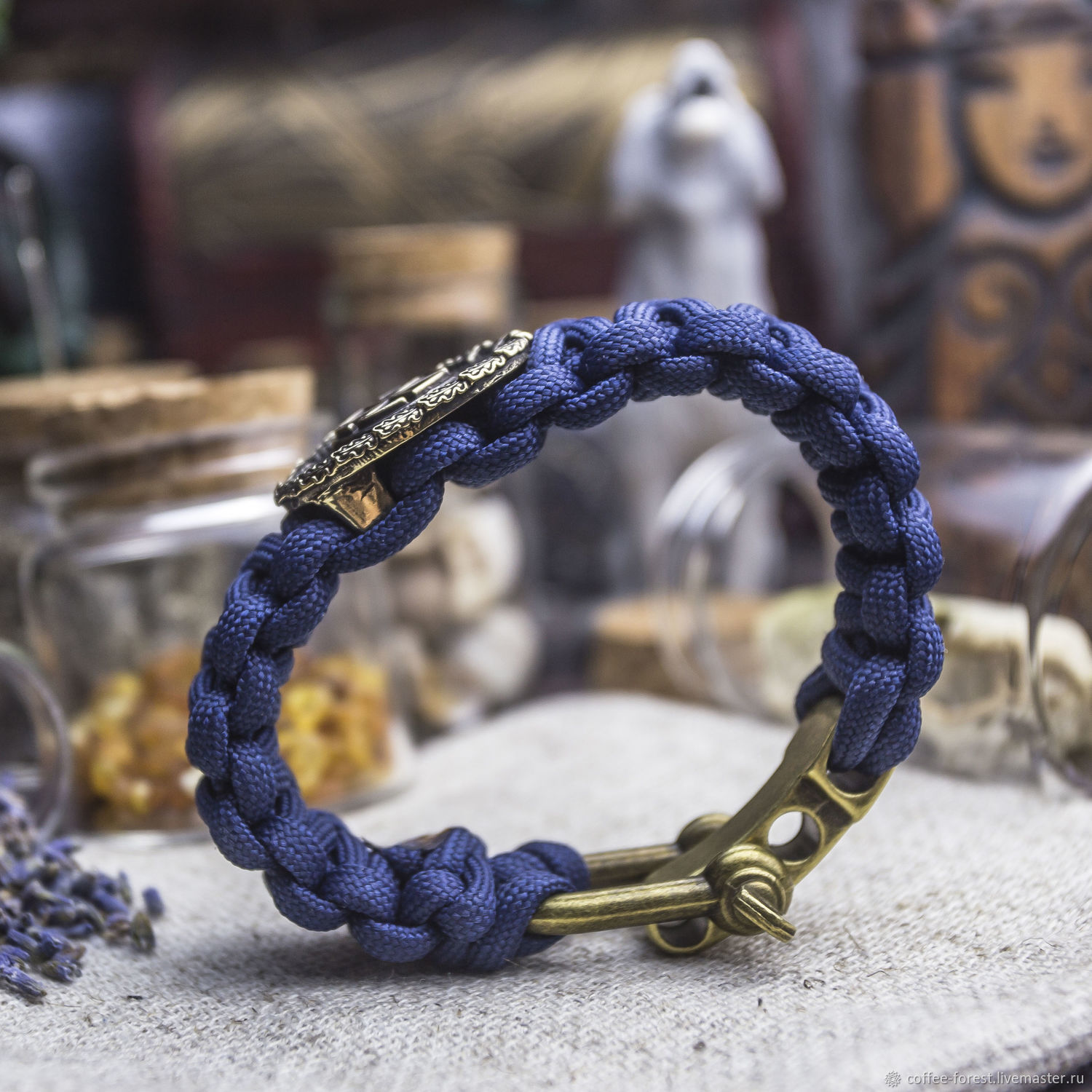 Коловрат Грозовик. Перун. Браслет из паракорда.Латунь в интернет ...