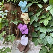 Одежда детская ручной работы. Ярмарка Мастеров - ручная работа Booties socks for children knitted. Handmade.
