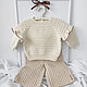 A children's jumper for a girl. 1-3 months. Gift for newborn. babyshop. Online shopping on My Livemaster.  Фото №2