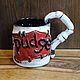 Circle 'Pudge' In Dota 2. Mugs and cups. author's ceramics. My Livemaster. Фото №4