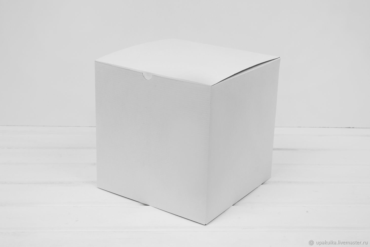 Коробка для посылок, 24х24х24 см, из плотного картона, белая купить в ...