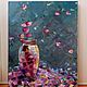 'Singing Flower ' 50/40 oil on canvas, original, Pictures, Moscow,  Фото №1
