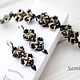 Earrings and bracelet (olive,black,beige), Jewelry Sets, Kishinev,  Фото №1