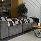 Декоративная подушка из кожи BASIC 40х60. Подушки. Mark&Fox. Ярмарка Мастеров.  Фото №4