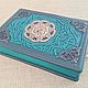 Koran translated by Iman Valeria Gunpowder leather binding, Gift books, Moscow,  Фото №1